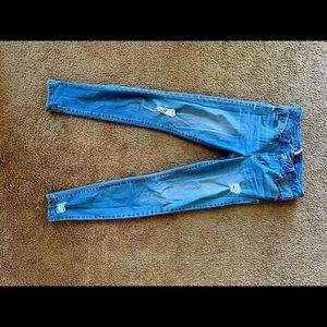 Midrise Ankle Skinny Jr. Jeans